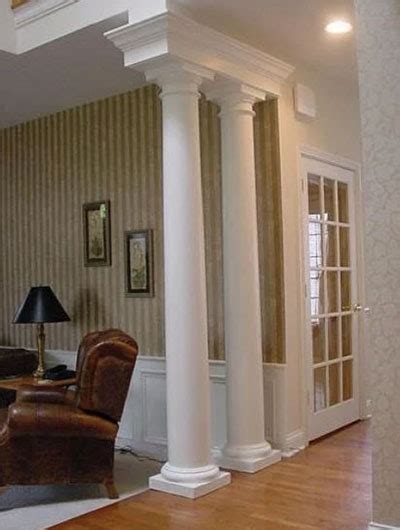 small decorative pillars for interior